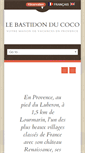 Mobile Screenshot of bastidonducoco-provence.com